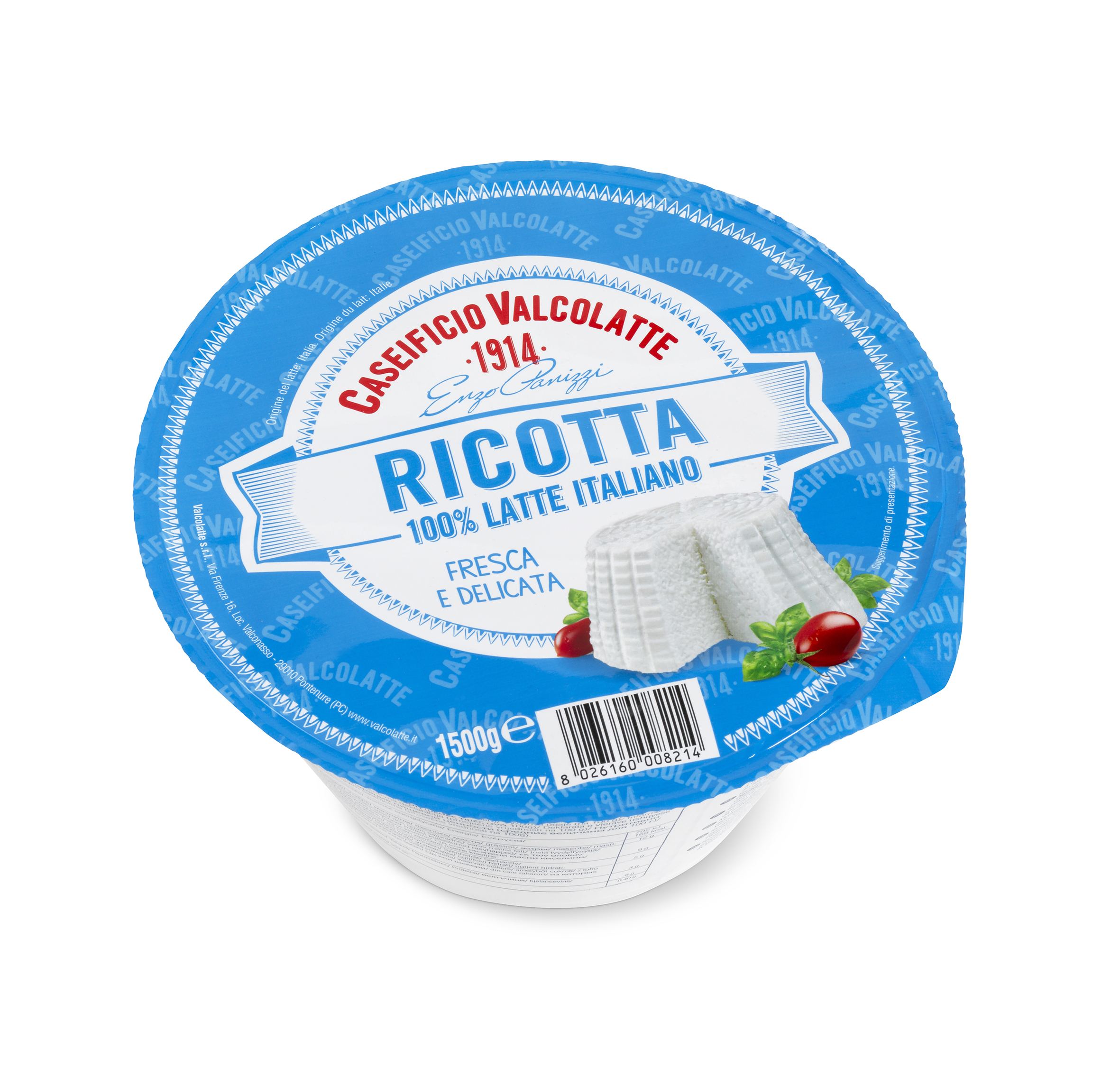 Ricotta Valcolatte 100% italienisch