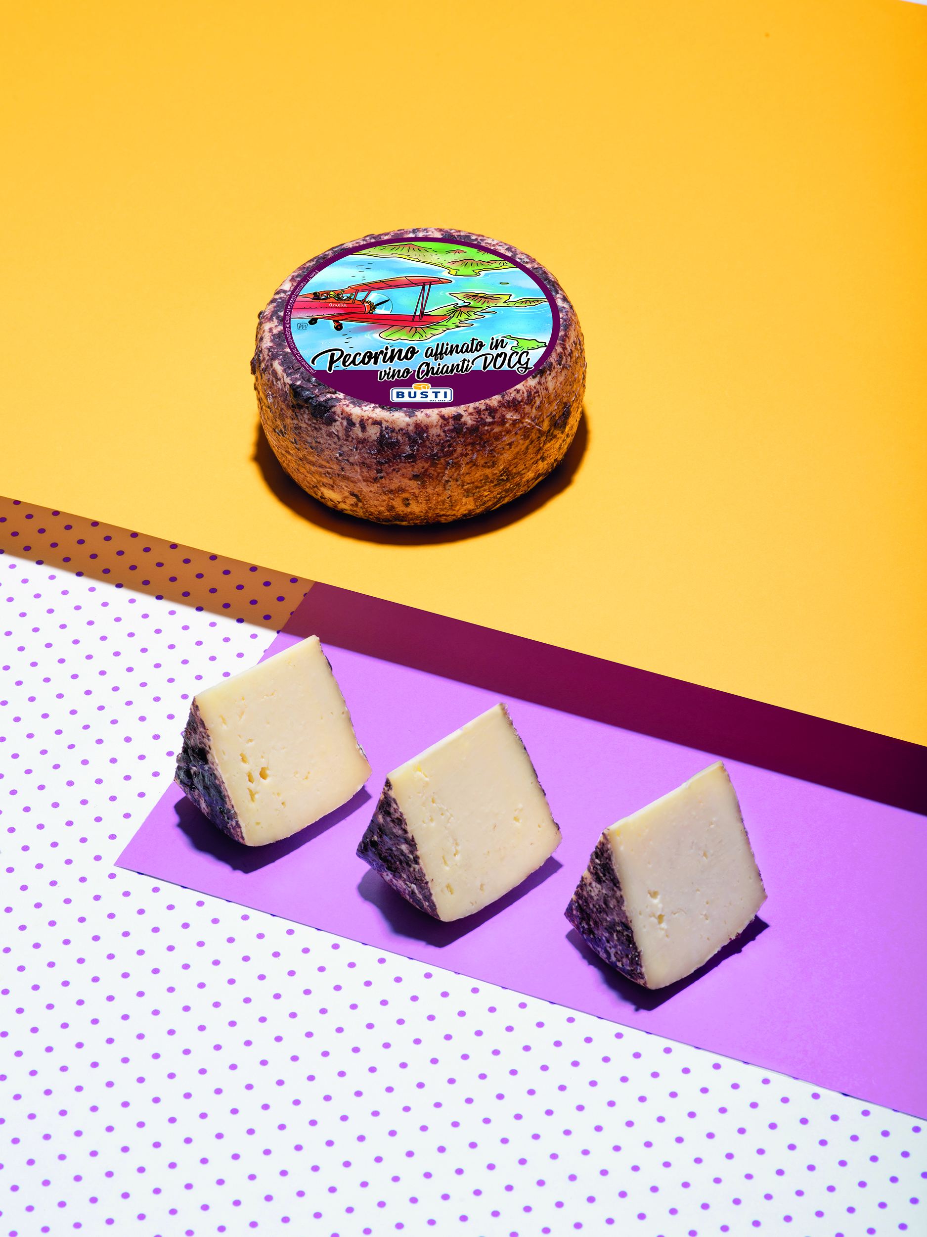 Pecorino gereift in Chianti DOCG