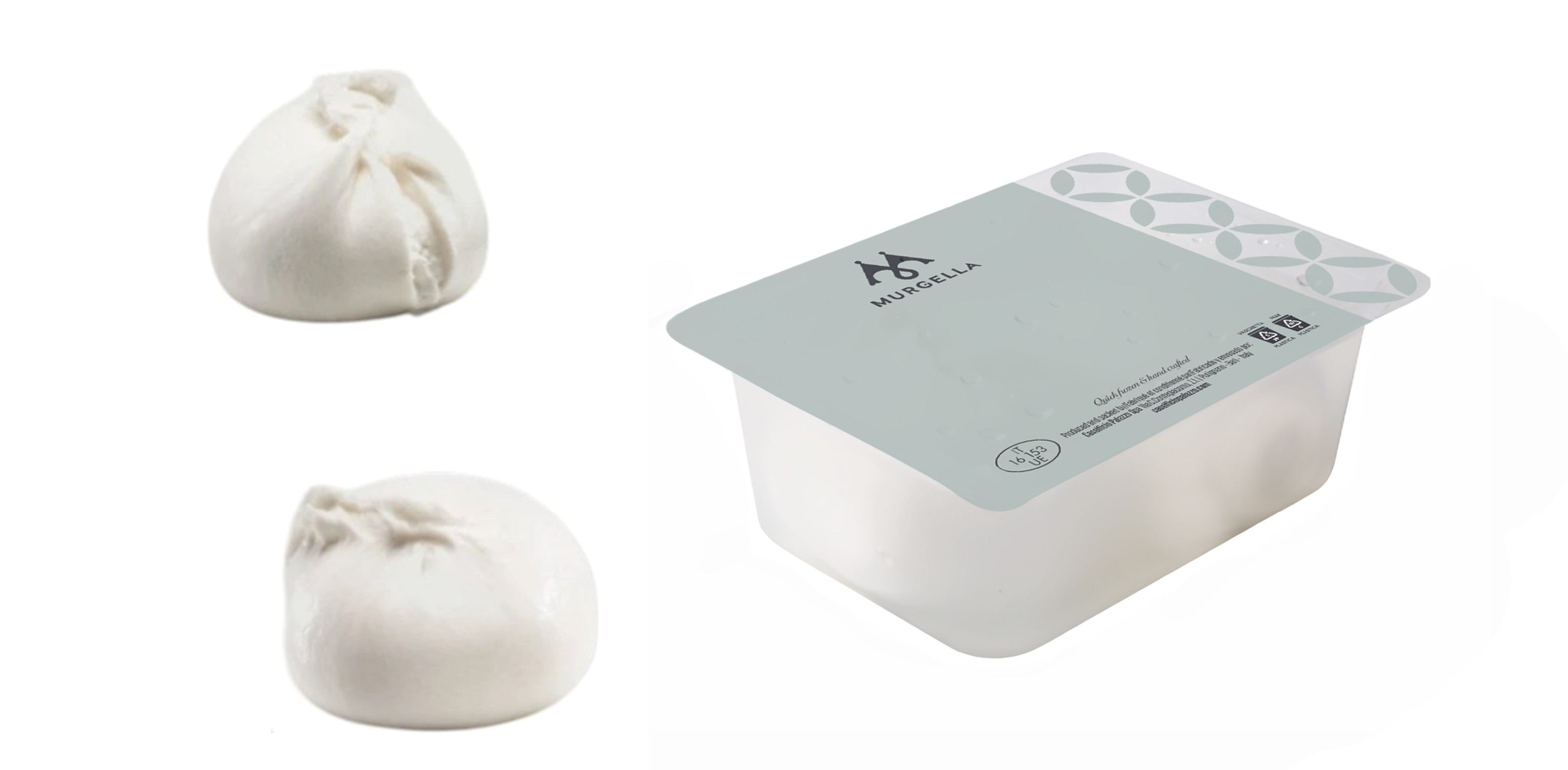 Burrata tiefgefroren