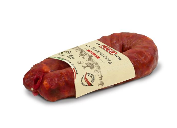 Salsiccia Girello scharf aus Kalabrien