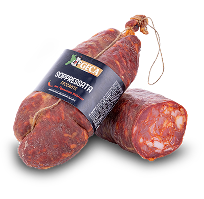 Geca - Soppressata aus Kalabrien scharf, 400 g