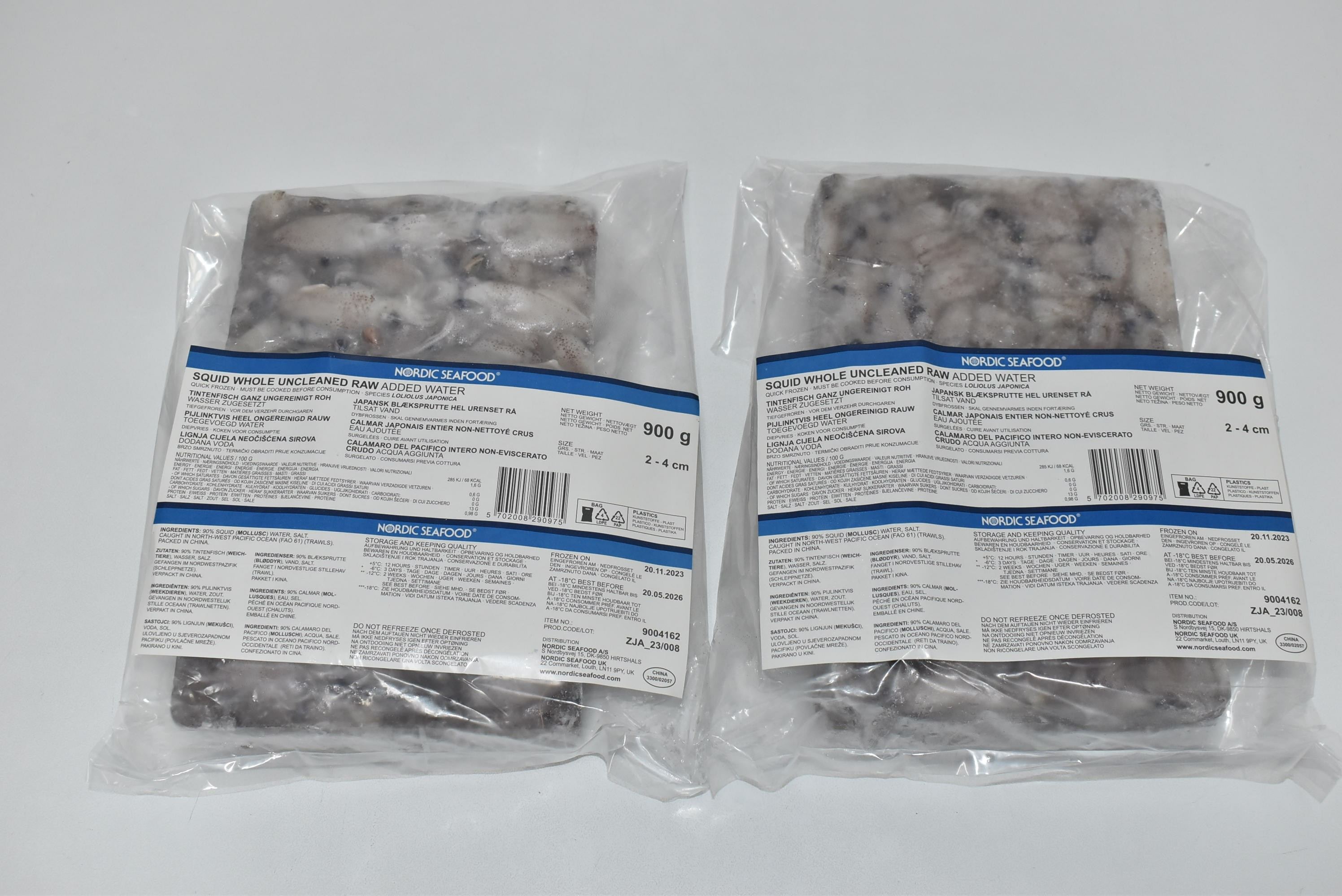 Calamaretti ganz, 20-40 mm