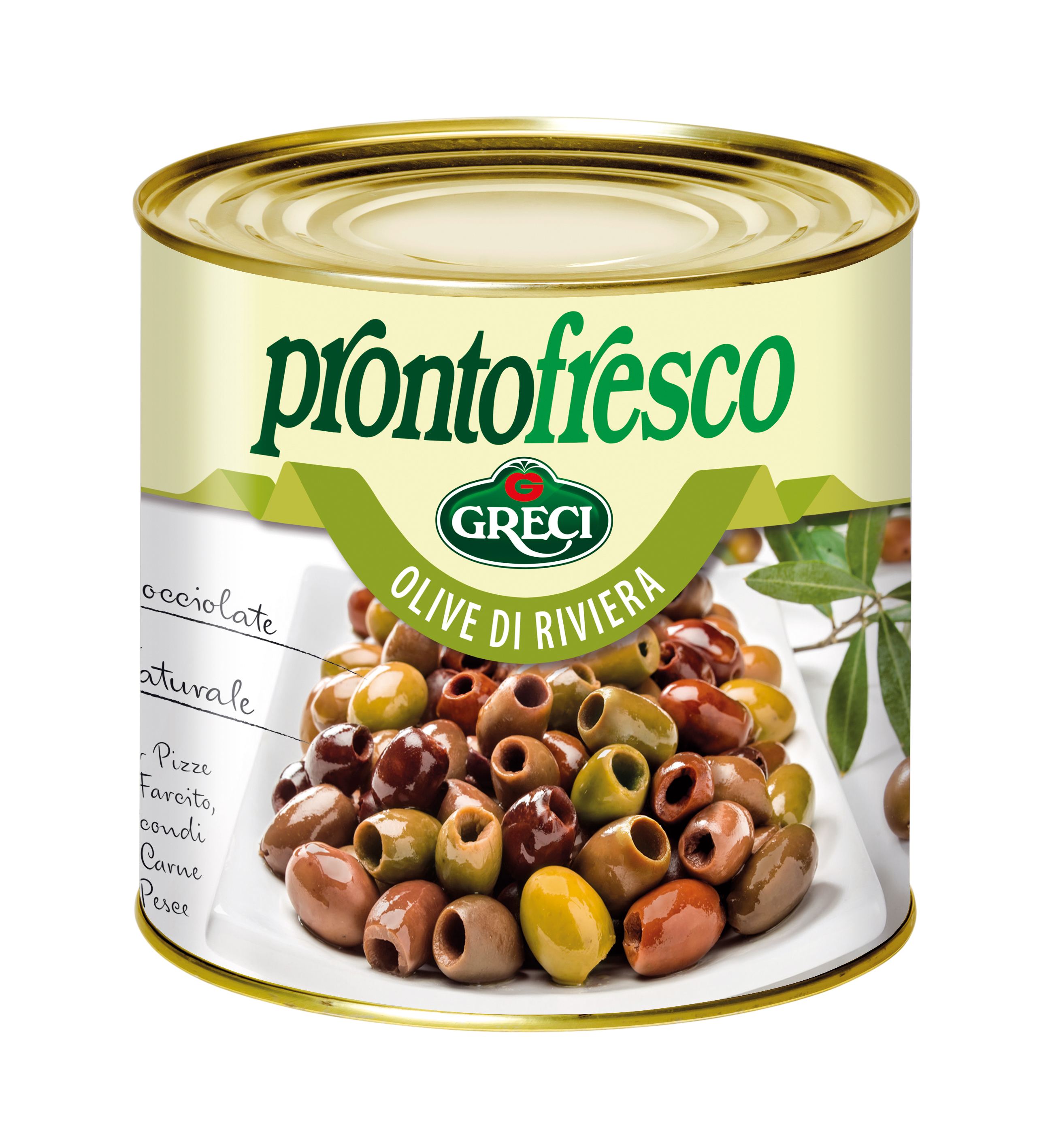 Greci - Oliven Riviera nature entsteint, 3/1 Dose