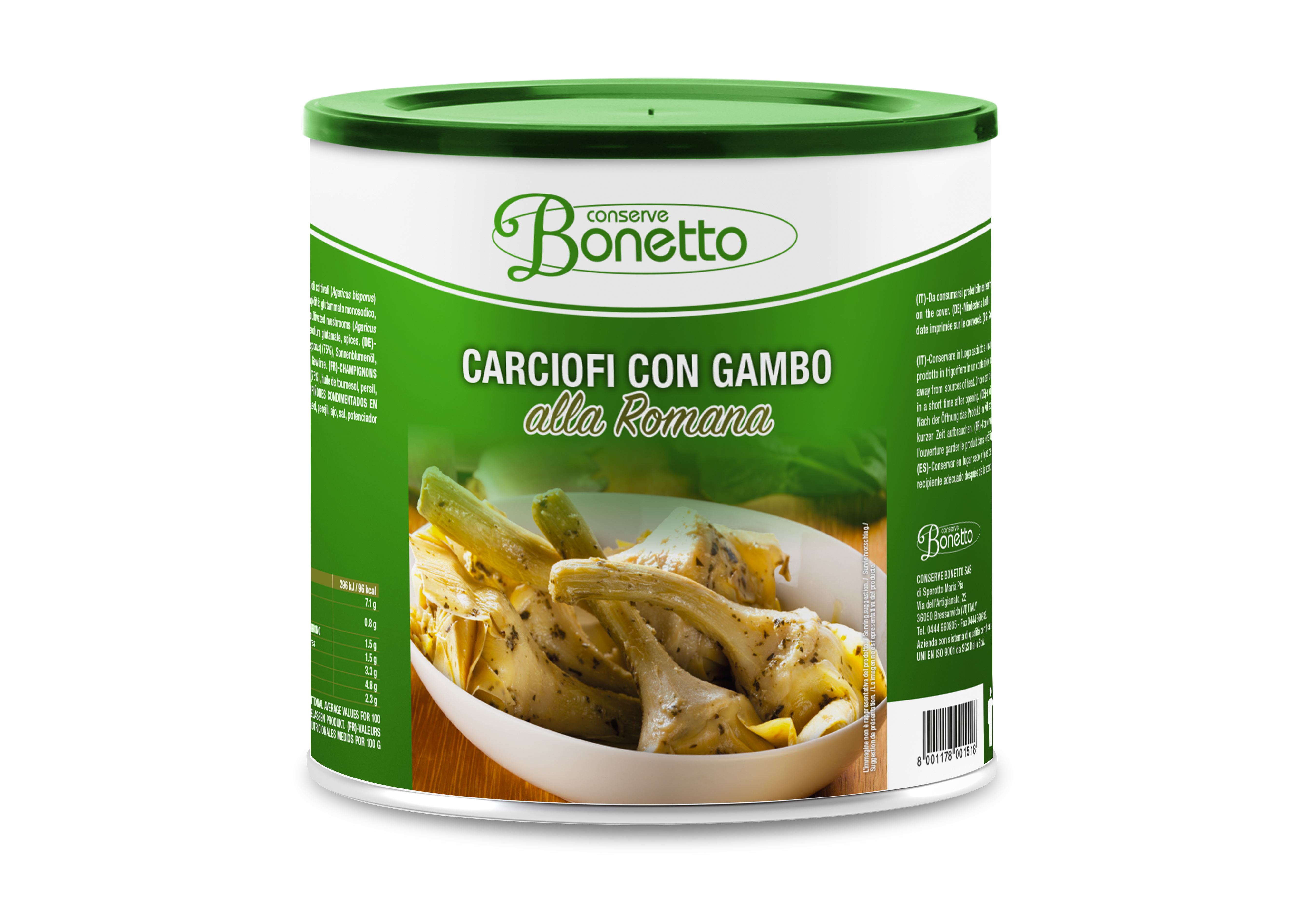 Artischocken mit Stiel alla Romana