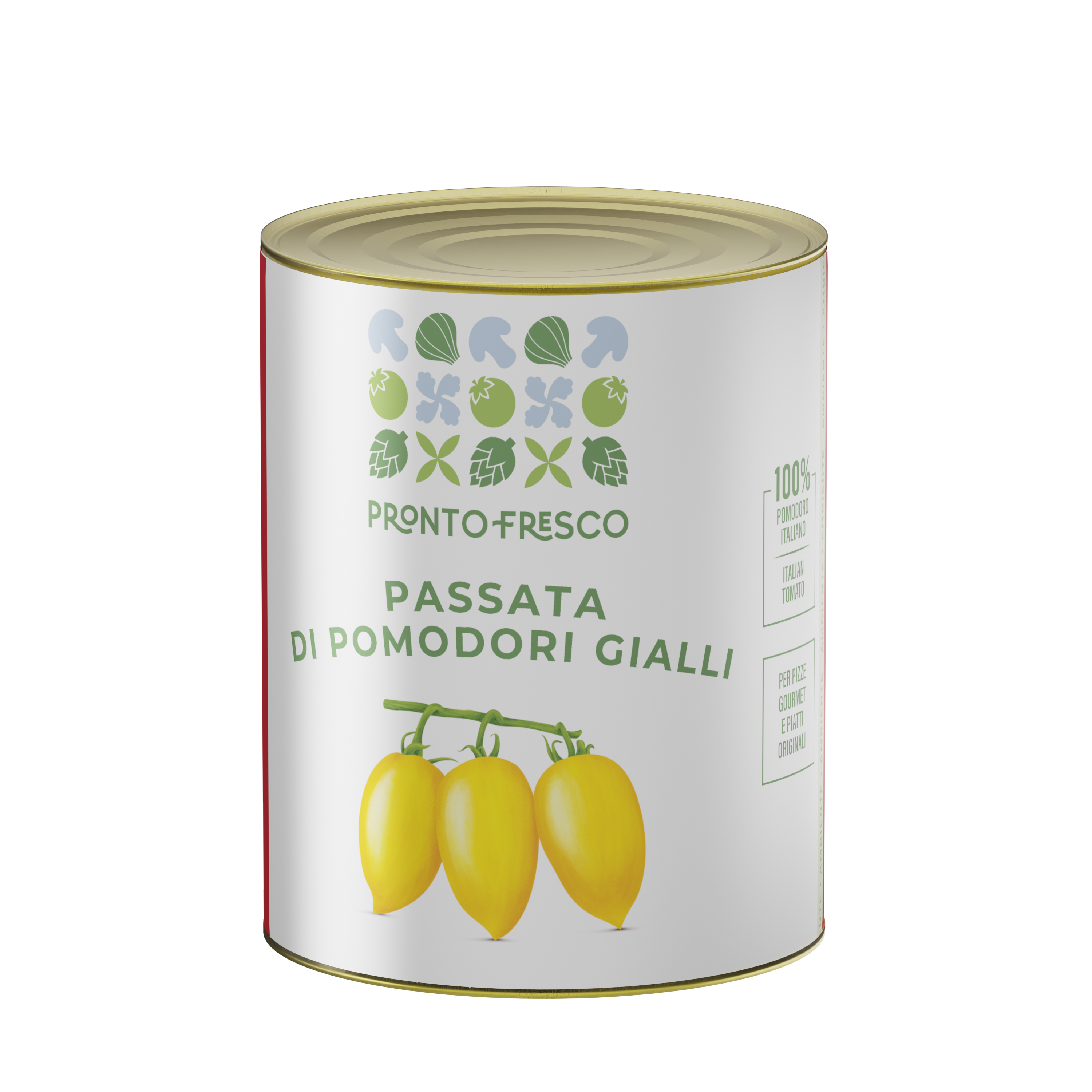 Gelbe Tomatenpassata