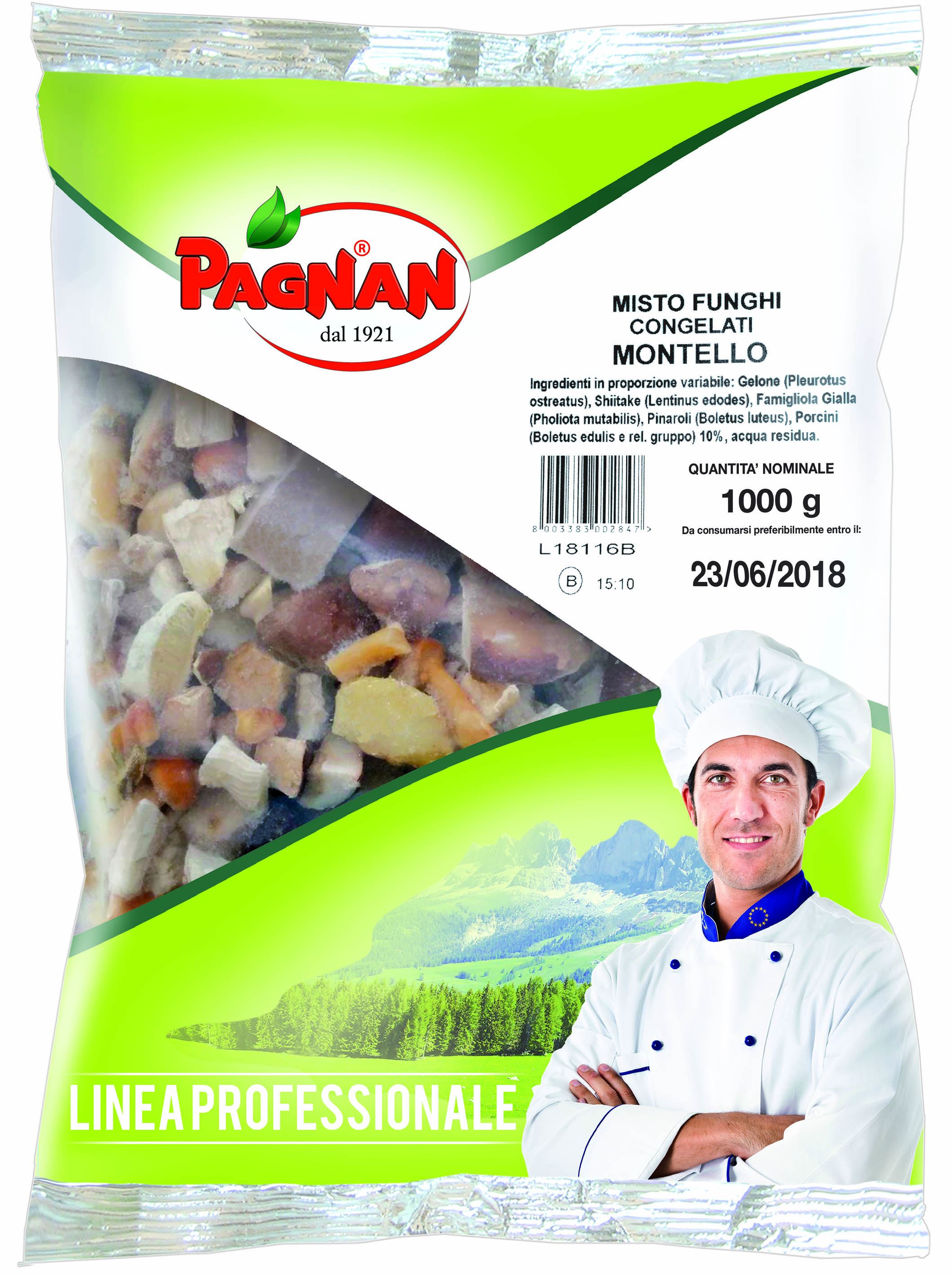 Gefrorene Pilze gemischt Montello