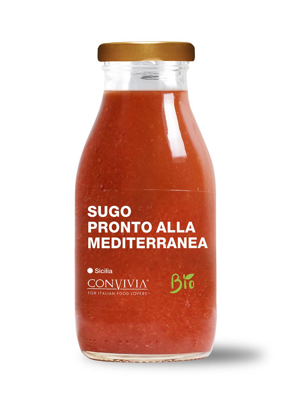 Fertige Kirschtomatensauce alla Mediterranea Bio
