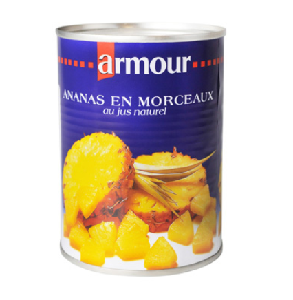 Ananas Stücke im eigenen Saft 3005g