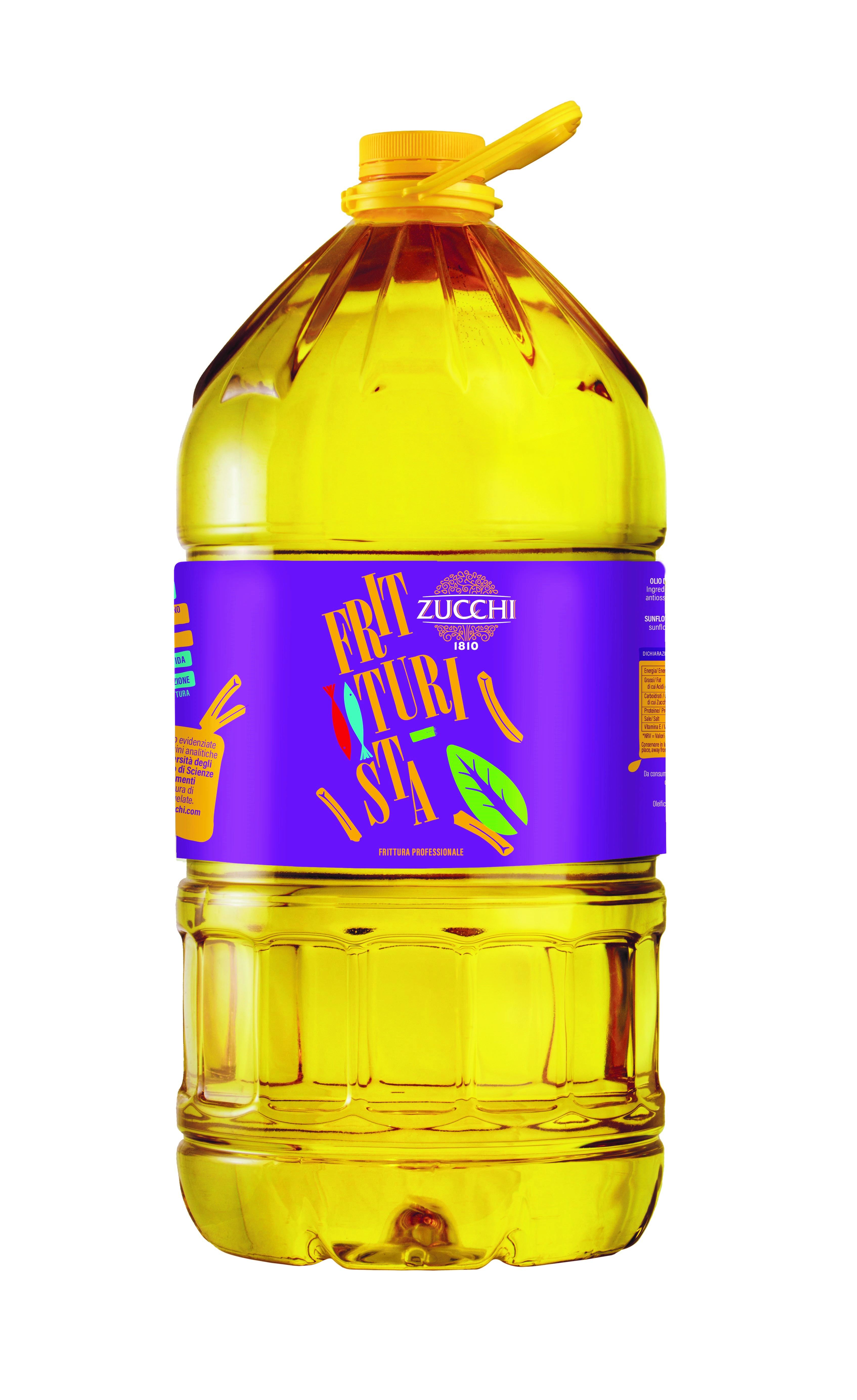 Frittieröl 100% Sonnenblumen Fritturista 10 l PET