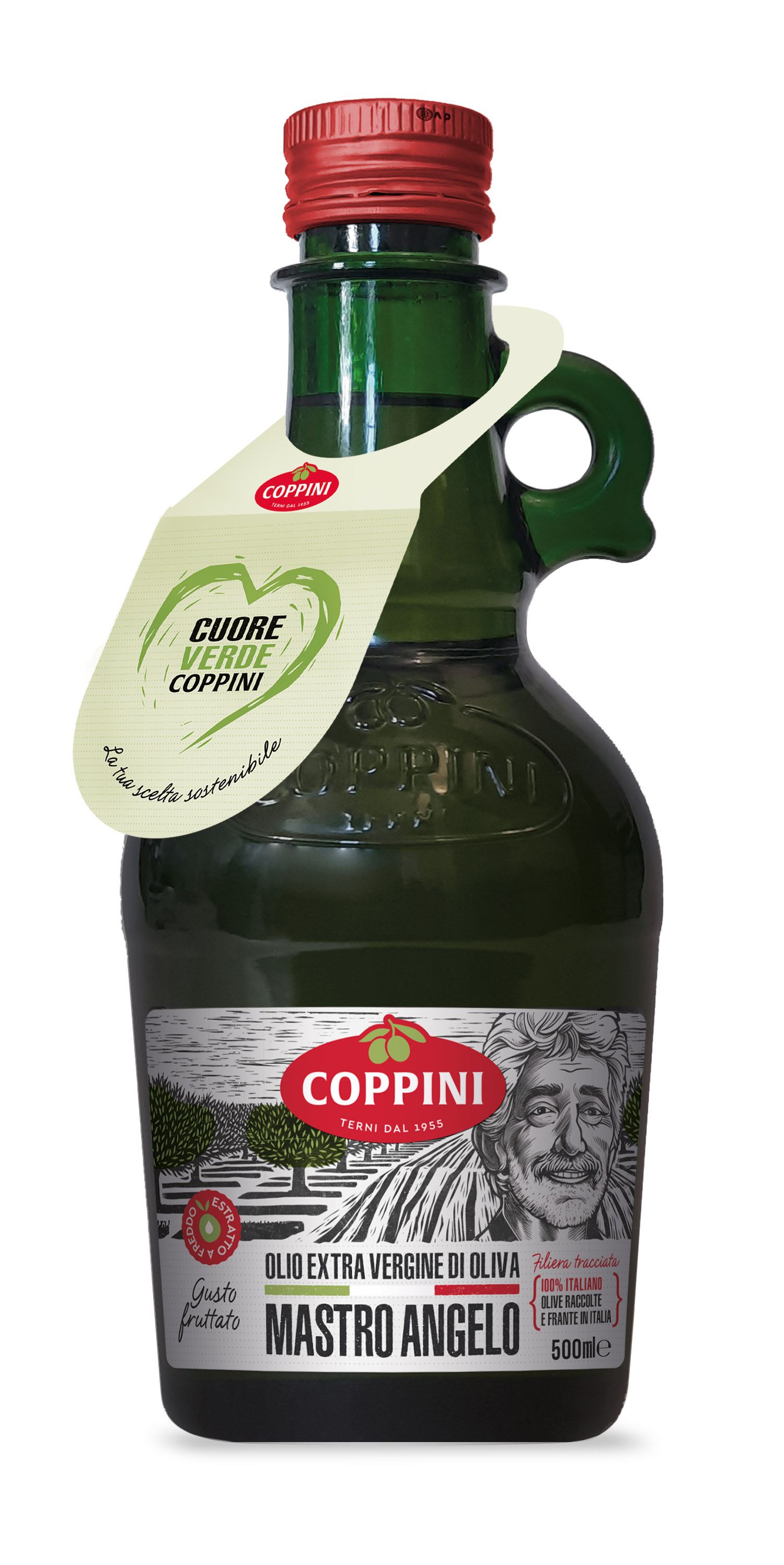 Coppini - Olivenöl extra vergine 100% Italien Mastro Angelo 500 ml
