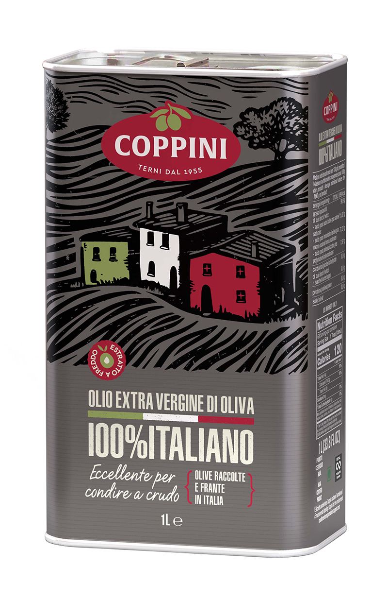 Coppini - Olivenöl extra vergine 100% Italiano Dose 1 lt.