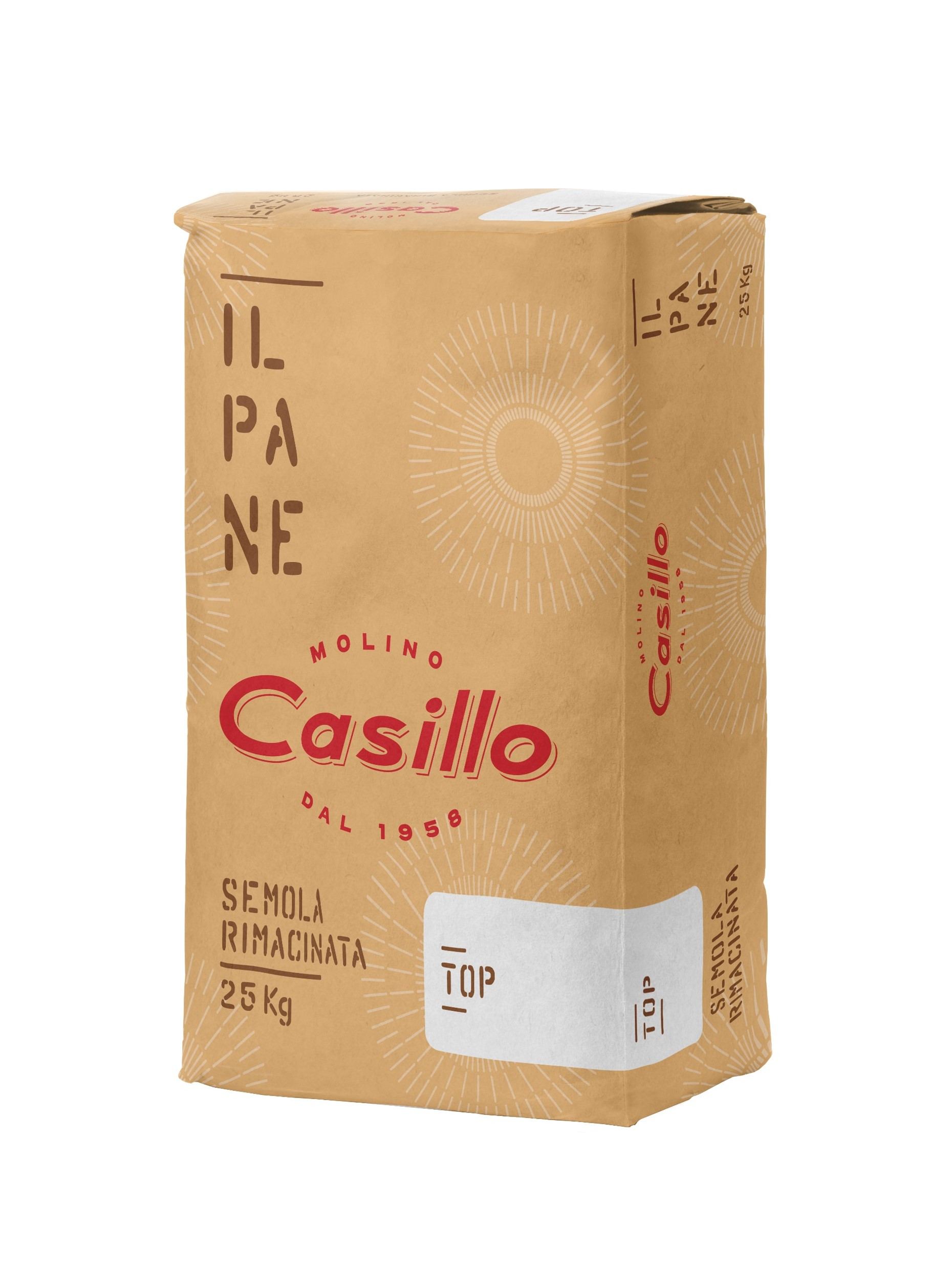 Hartweizengriess "Top" fein gemahlen 25 kg