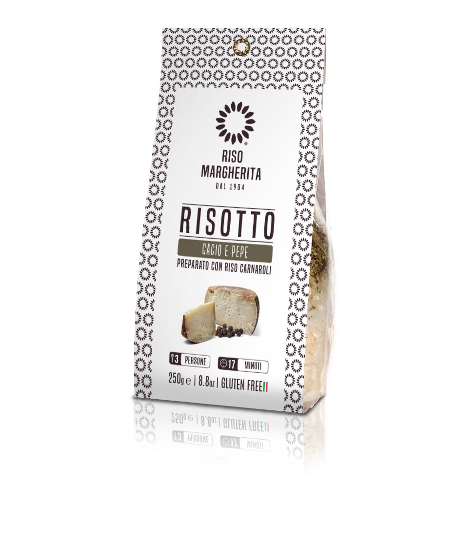 Risotto mit Pecorino Romano und Pfeffer