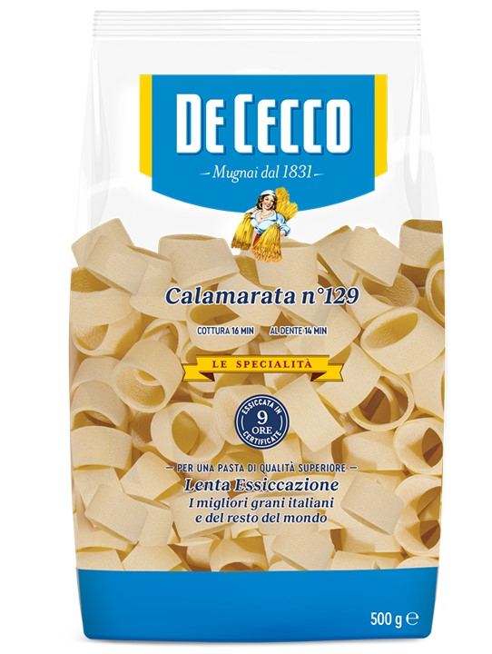 Calamarata Nr.129 De Cecco 500g
