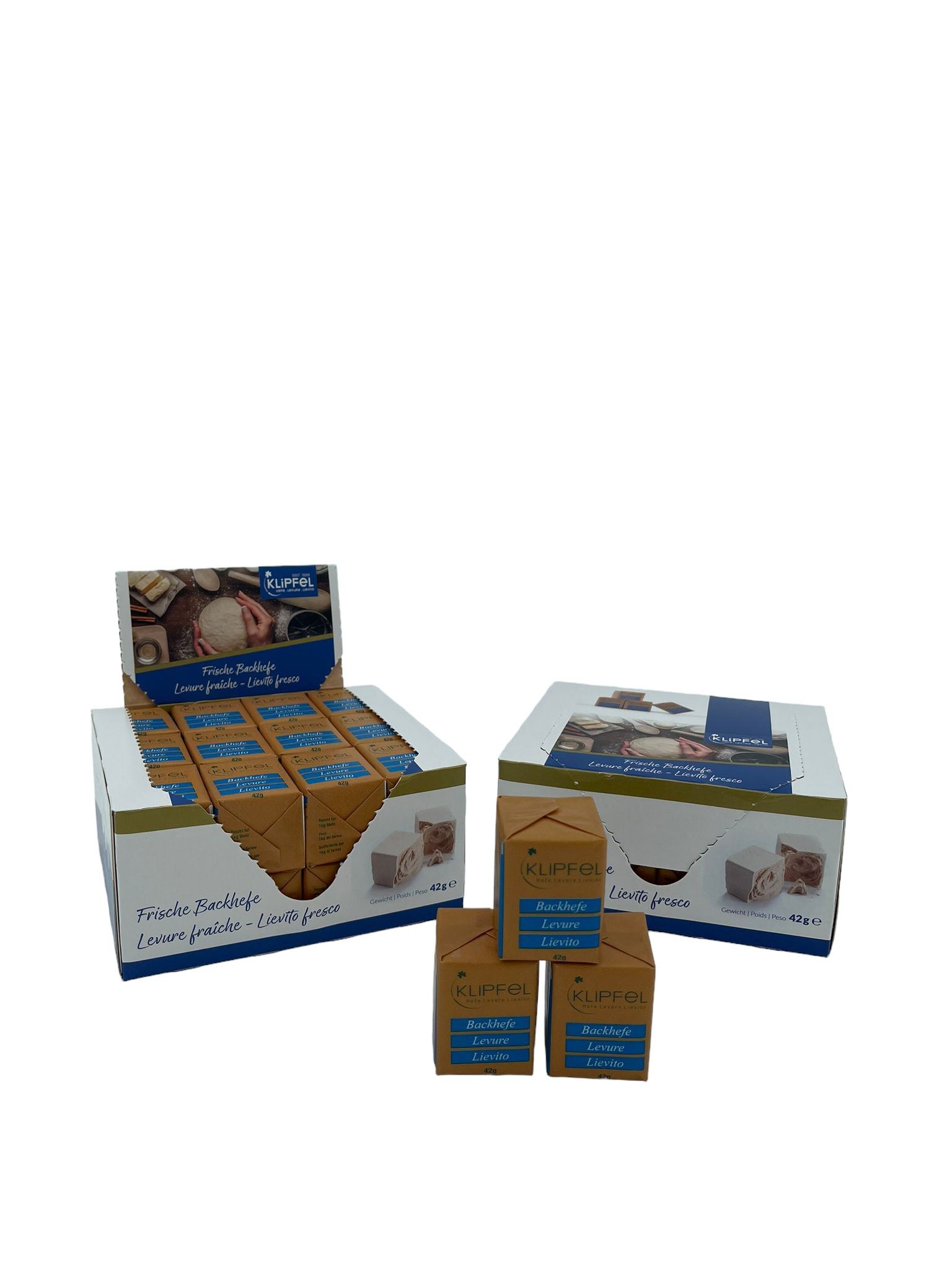 Backhefe Würfel  42 g (CH)
