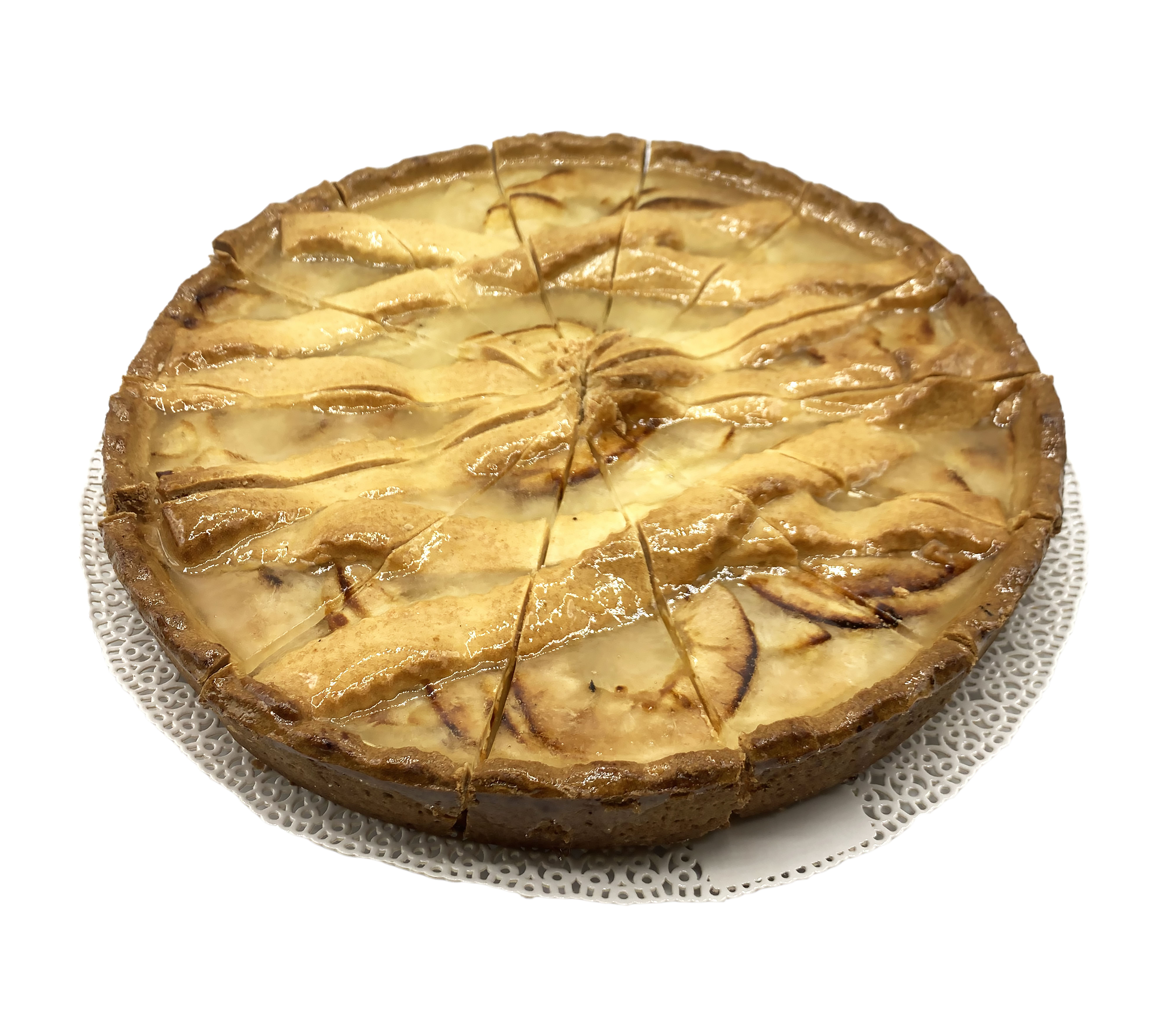 Apfelkuchen vorgeschnitten 14 Portionen