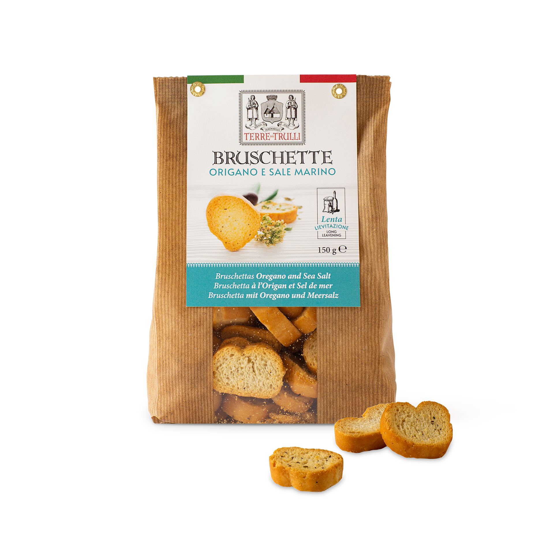 Bruschette mit Oregano und Meersalz