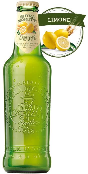 Bier Moretti Radler Zitrone 33 cl