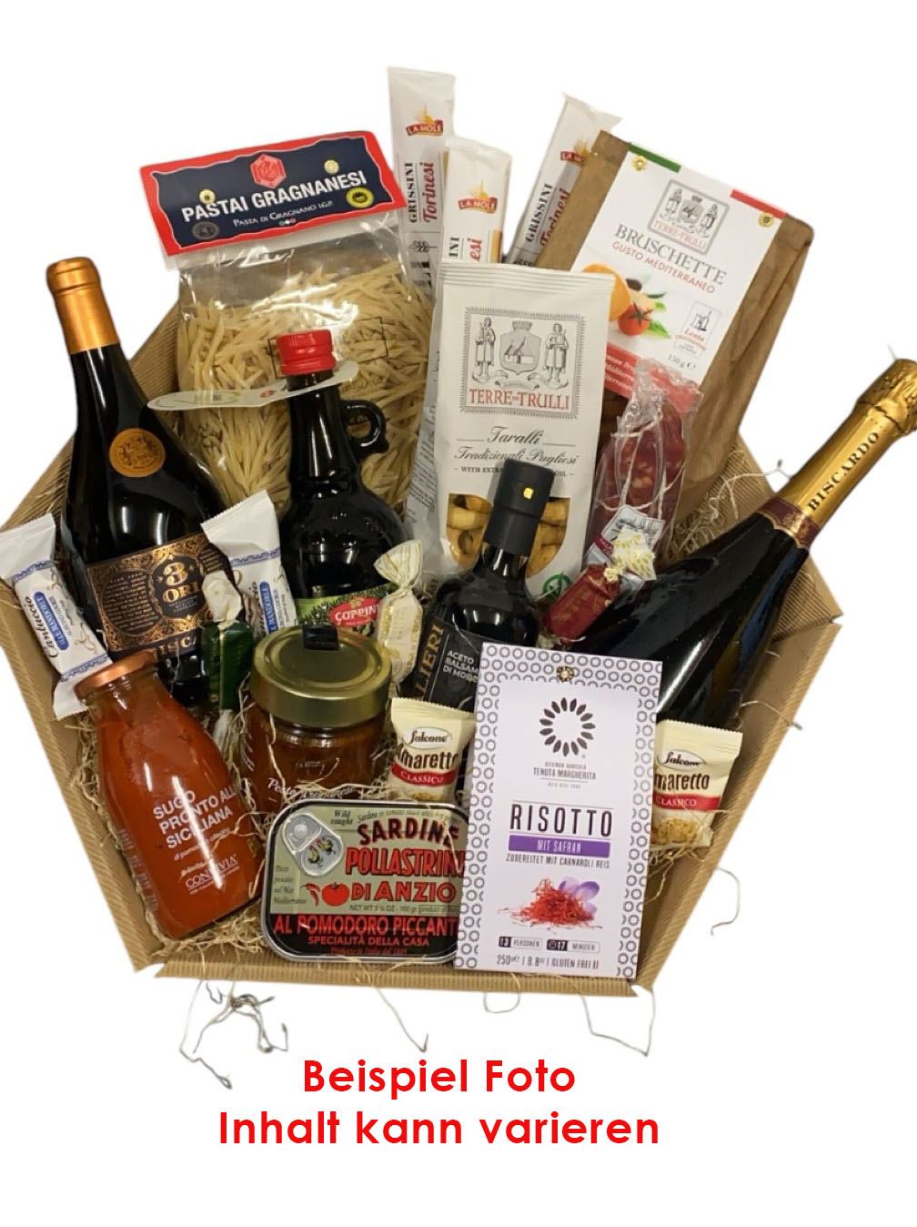 Geschenkkorb "Bella Italia" gross Vorbestellung