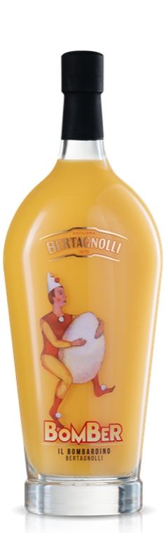 Bombardino Grappalikör mit Ei 70 cl